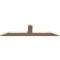 Ekena Millwork Portland Smooth Timber Gable Bracket, Douglas Fir, 48"W x 12"H x 1 1/2"D x 3 1/2"F, 6/12 Pitch GBW048X12X0204POR00SDF - alternate 3